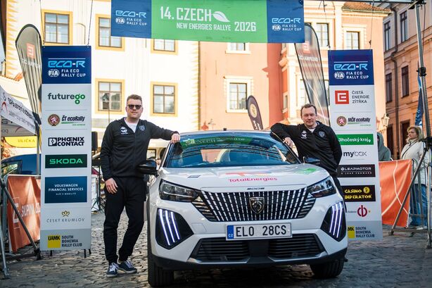 Peugeot E-2008 EcoRallye Český Krumlov 2026