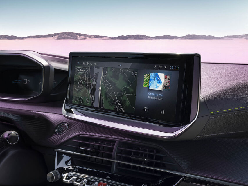 Peugeot e-2008 facelift (2023)