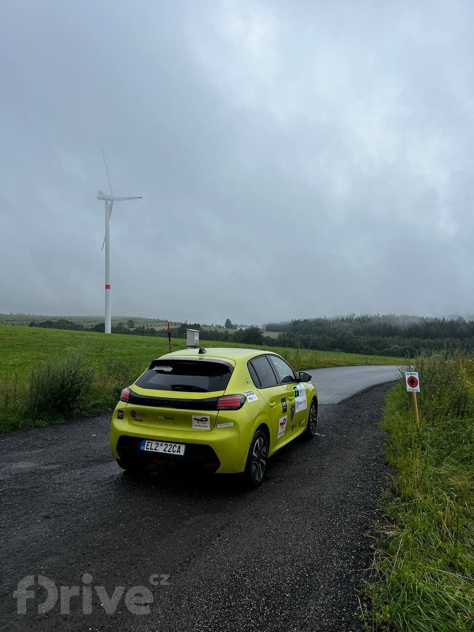 Peugeot e-208 na Bohemia Eco Energy Regularity 2024