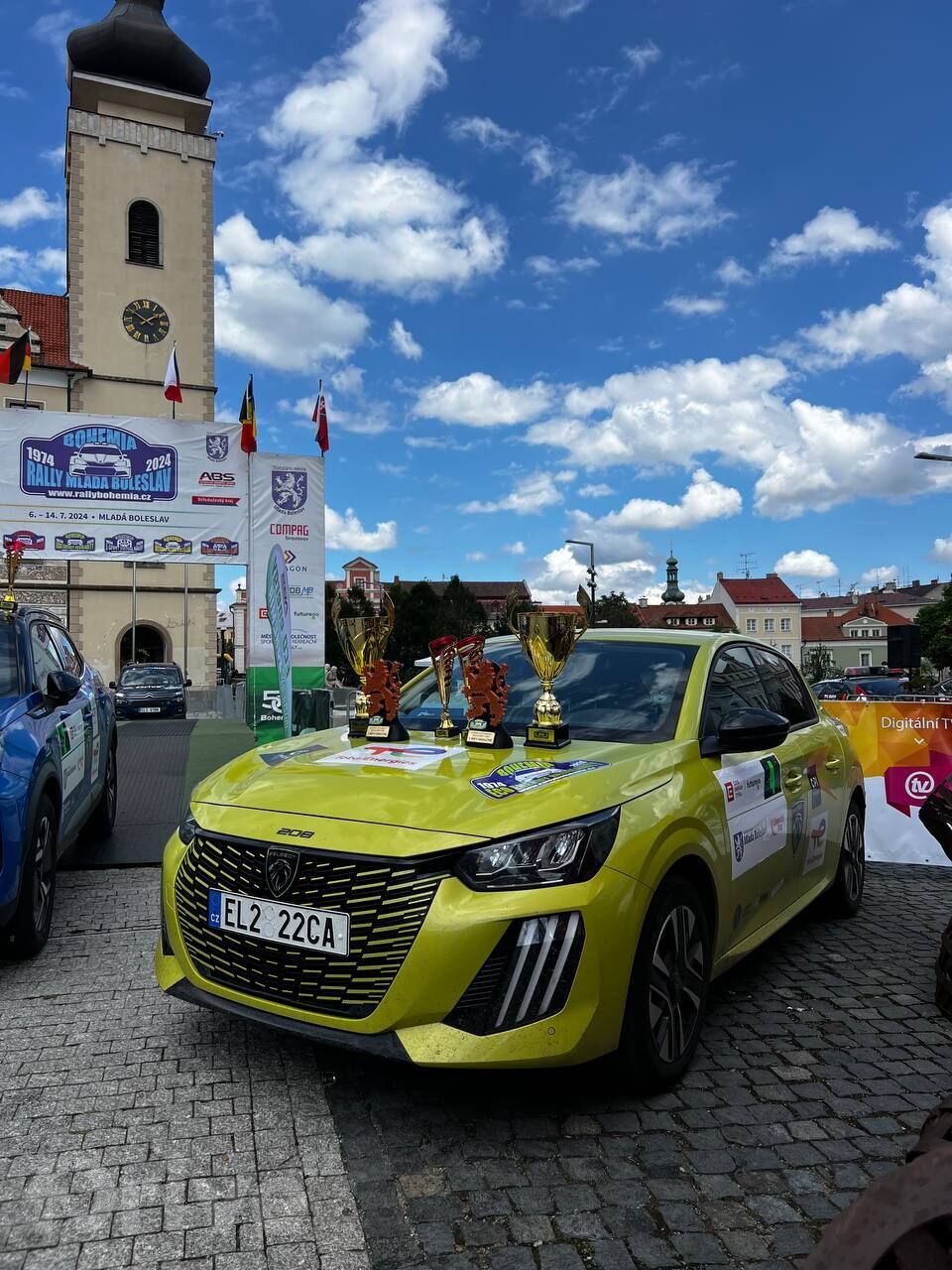 Peugeot e-208 na Bohemia Eco Energy Regularity 2024