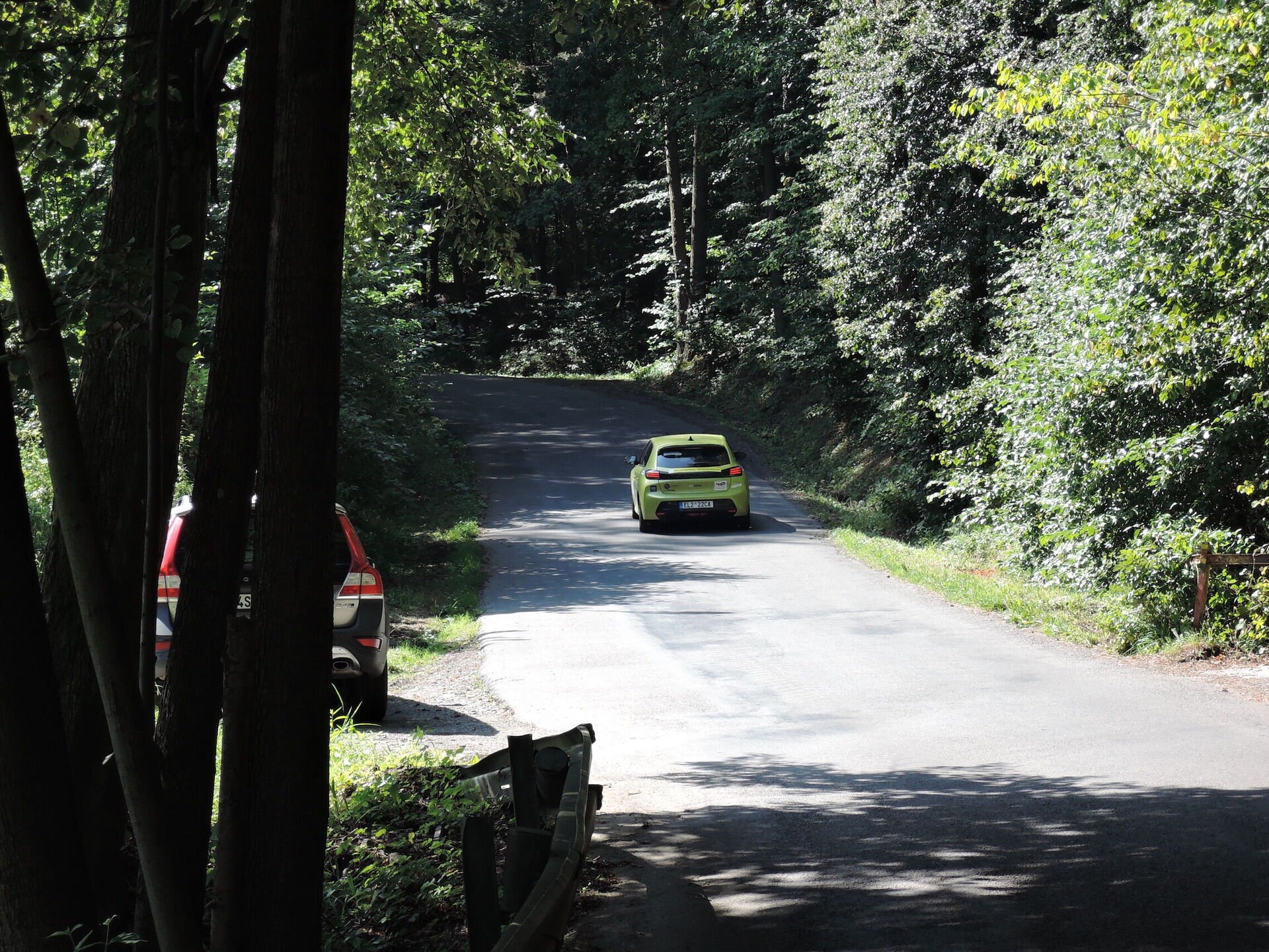 Peugeot e-208 na Eco Rally Beskydy 2024