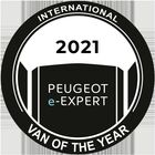 Peugeot e-Expert vyhrál v anketě Van of the Year 2021