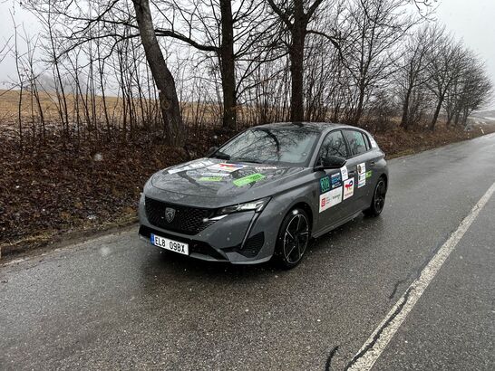 Peugeot na ecorally Krumlov 2025