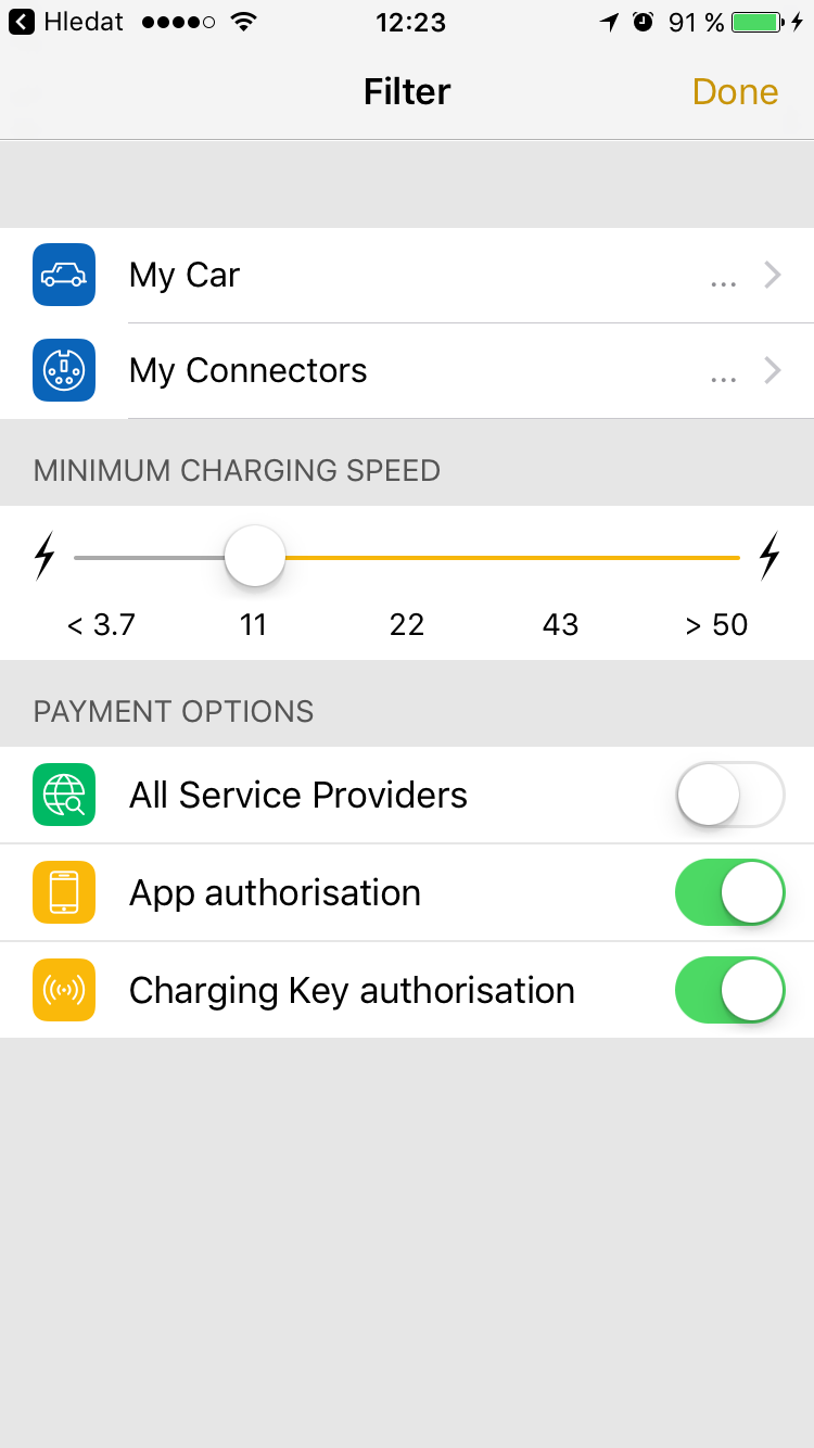 PlugSurfing aplikace