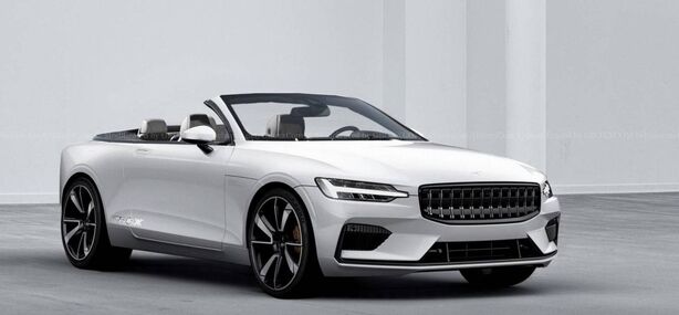 Polestar 1 jako kabriolet