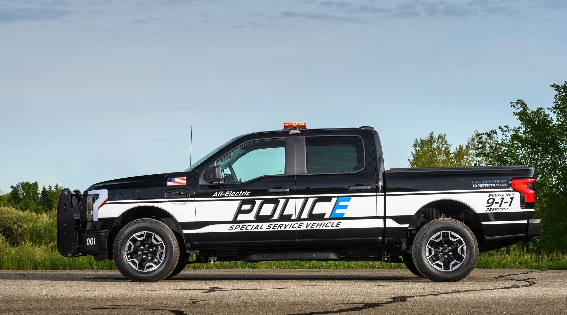 Policejní Ford F-150 Lightning