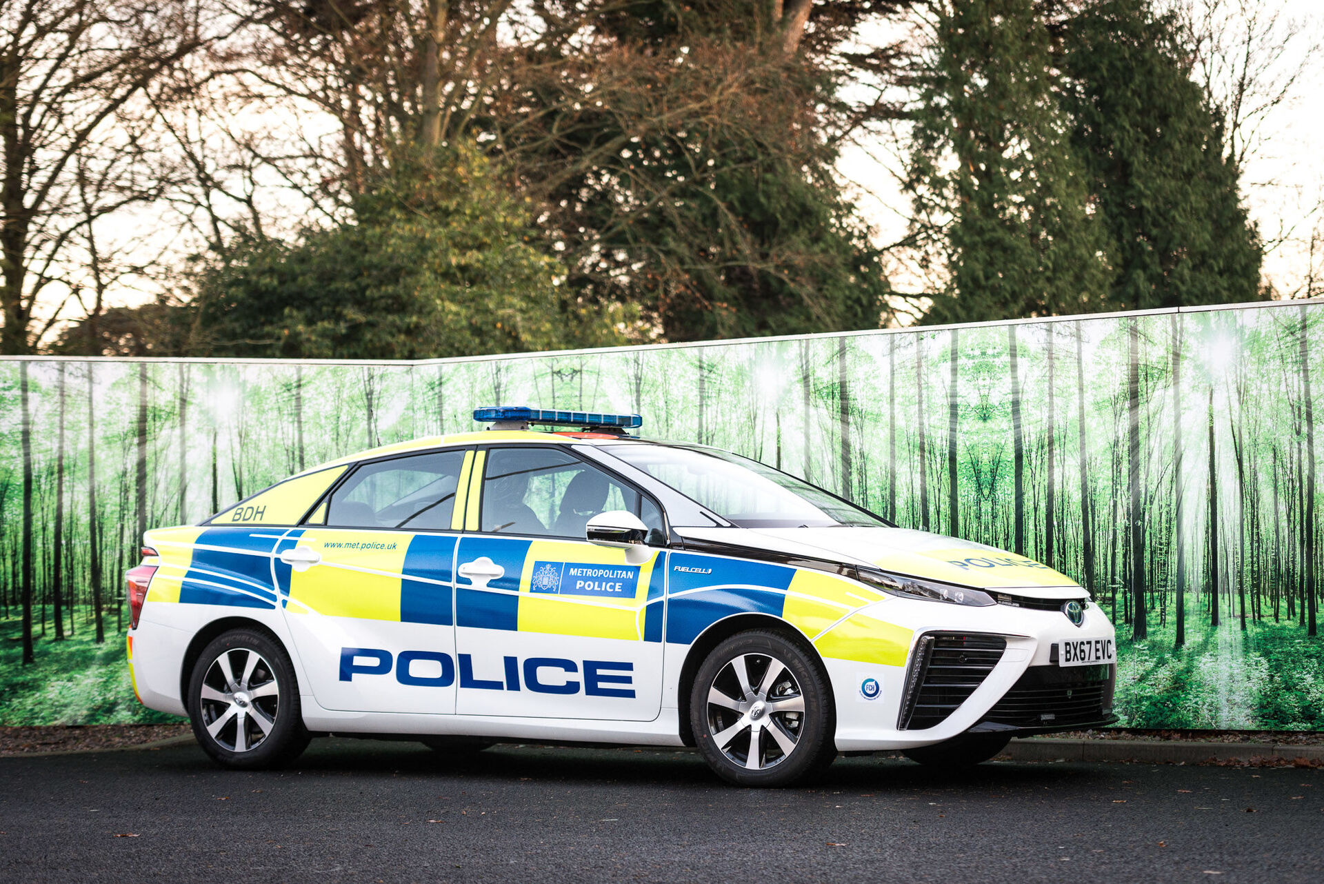 policejní Toyota Mirai