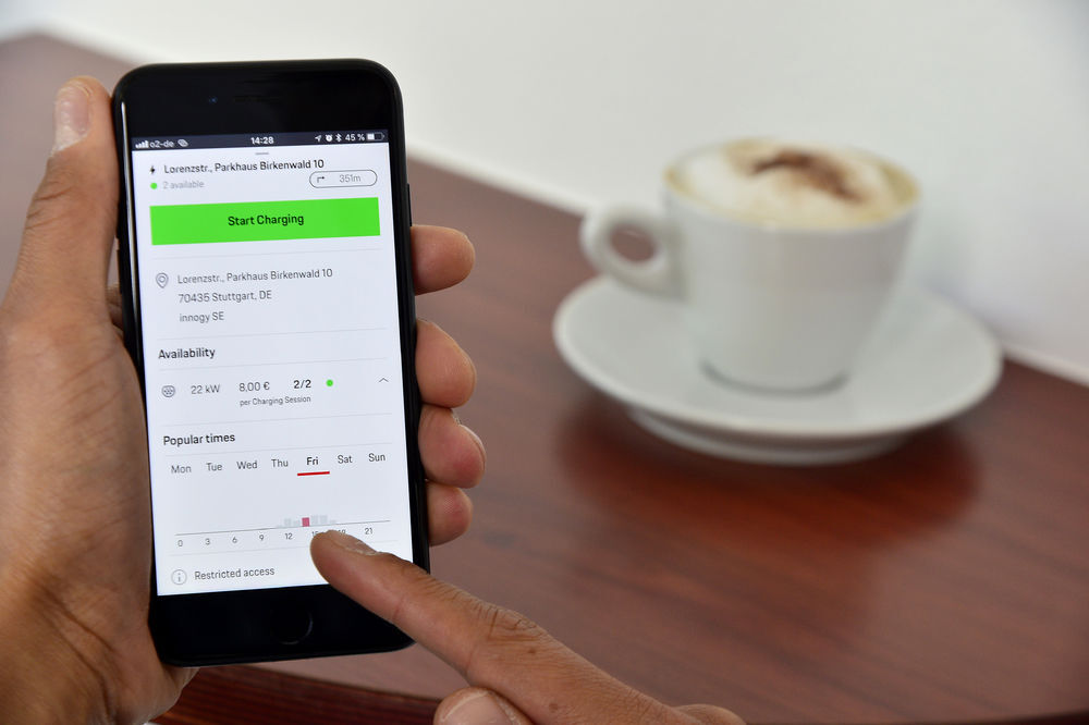 Porsche charging service