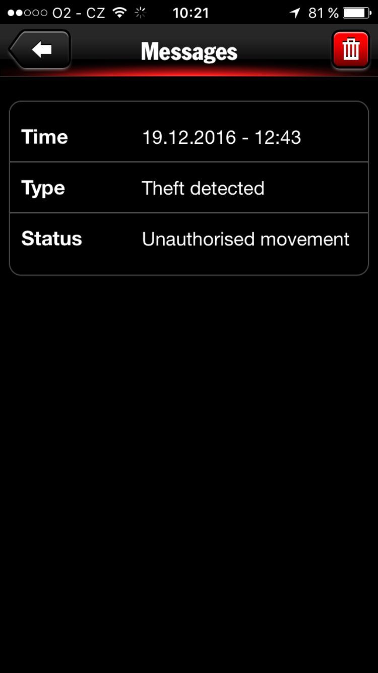 Porsche Panamera aplikace iOS