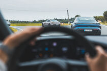 Porsche Taycan road tour