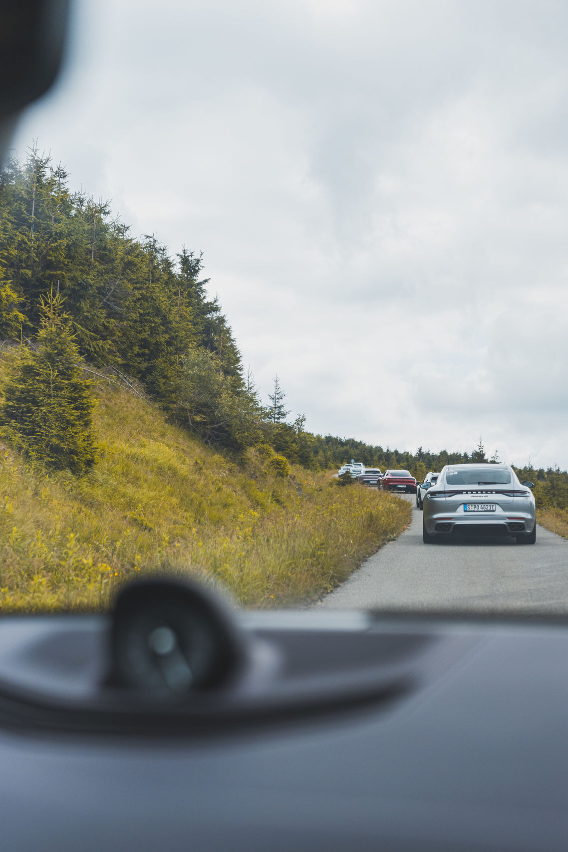 Porsche Taycan road tour