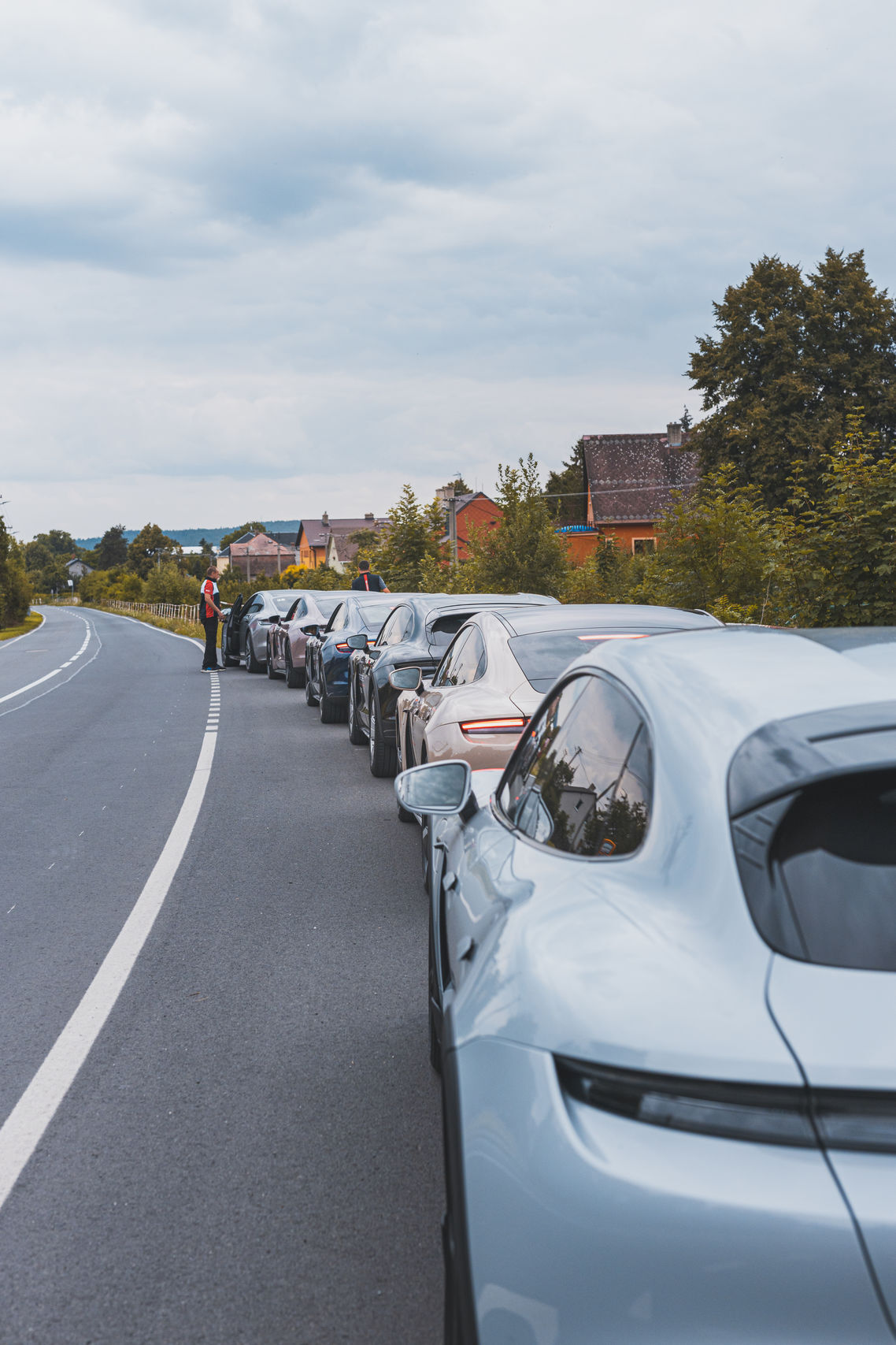Porsche Taycan road tour
