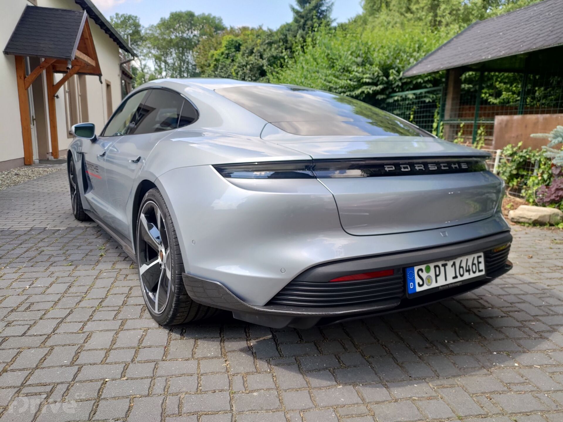 Porsche Taycan road tour