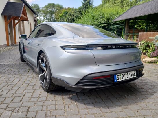 Porsche Taycan road tour