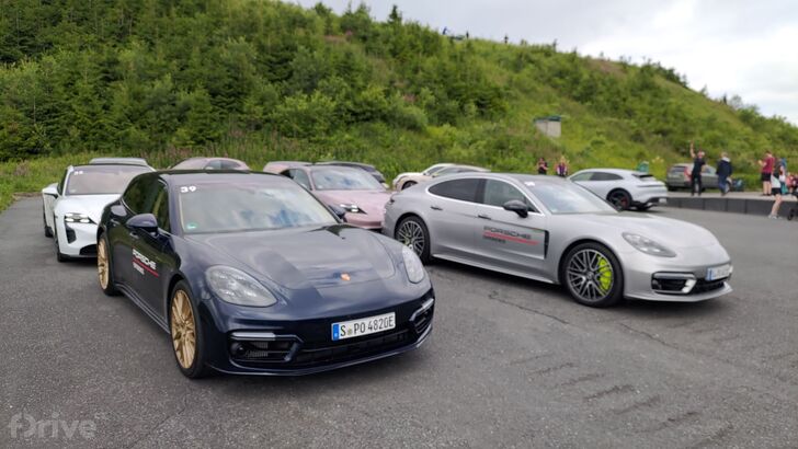 Porsche Taycan road tour