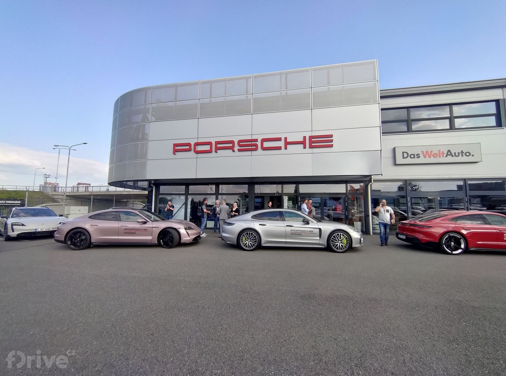 Porsche Taycan road tour