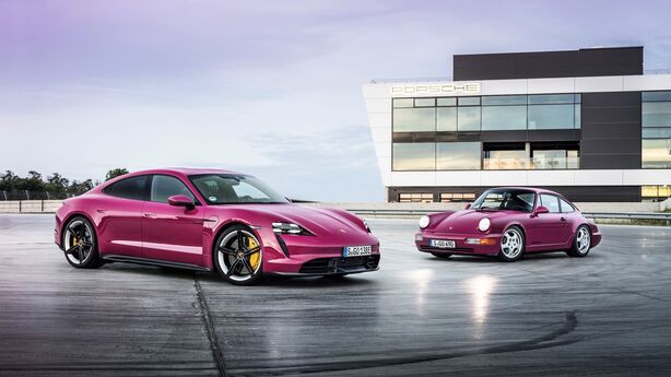 Porsche Taycan Turbo S 2022