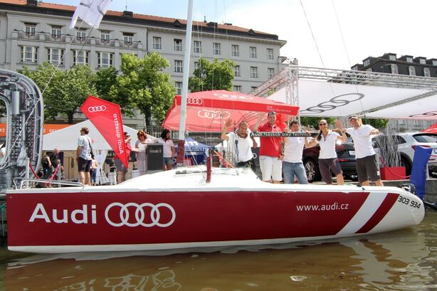 Pražské primátorky loď Audi