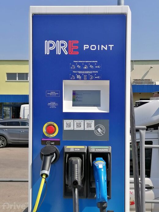 PRE, Benešov, Nádražní ul., čerpací stanice OMV