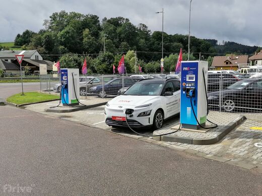 PRE, Česká Třebová - Lhotka, čerpací stanice OMV