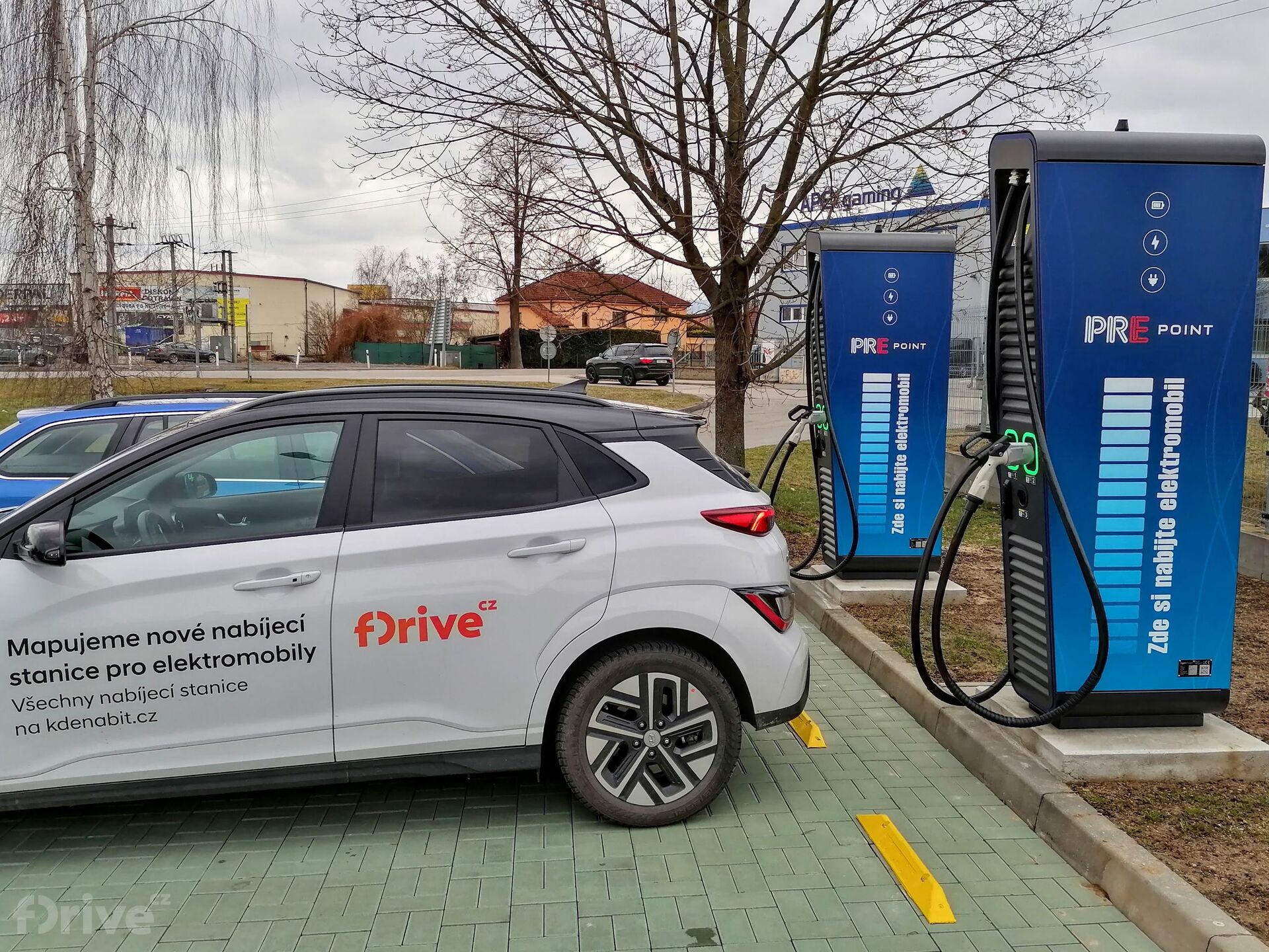 PRE, České Budějovice - Litvínovice, ul. Pod Stromovkou, čerpací stanice OMV