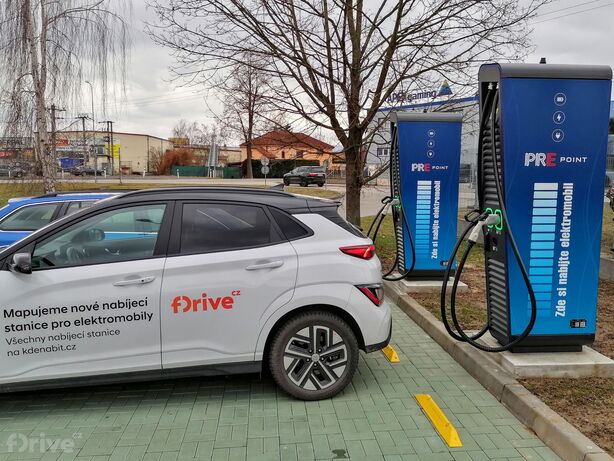 PRE, České Budějovice - Litvínovice, ul. Pod Stromovkou, čerpací stanice OMV