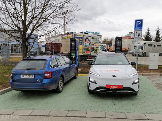 PRE, České Budějovice - Litvínovice, ul. Pod Stromovkou, čerpací stanice OMV