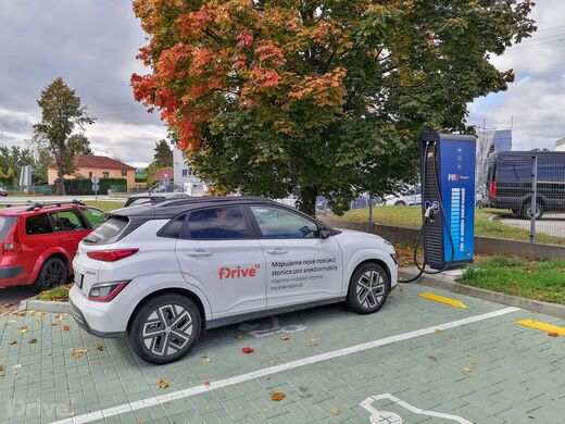 PRE, České Budějovice - Litvínovice, ul. Pod Stromovkou, čerpací stanice OMV
