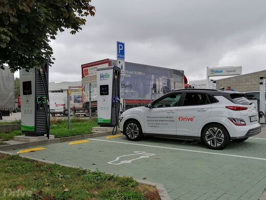 PRE, České Budějovice - Litvínovice, ul. Pod Stromovkou, čerpací stanice OMV