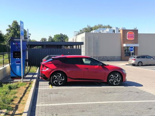 PRE, dálnice D1, exit 66 - Loket, Burger King / KFC