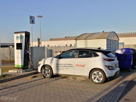 PRE, dálnice D56, 52.km směr Ostrava, Frýdek - Místek, čerpací stanice OMV