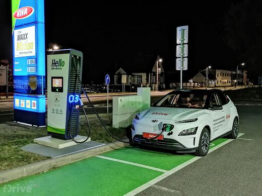 PRE, Hodonín, Velkomoravská ul., čerpací stanice OMV