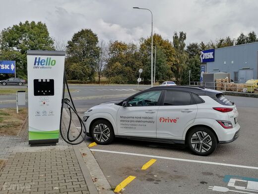 PRE, Hradec Králové, Pilnáčkova ul., čerpací stanice OMV