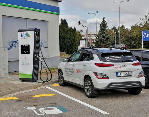 PRE, Hradec Králové, Pilnáčkova ul., čerpací stanice OMV