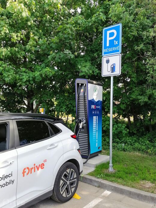 PRE, Hronov, Hostovského ul., čerpací stanice EuroOil
