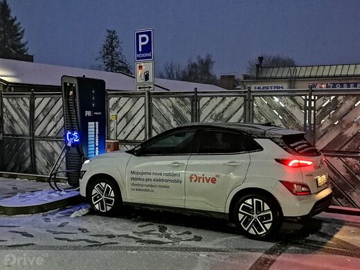 PRE, Jihlava, Znojemská ul., čerpací stanice OMV,
