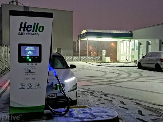 PRE, Jihlava, Znojemská ul., čerpací stanice OMV,