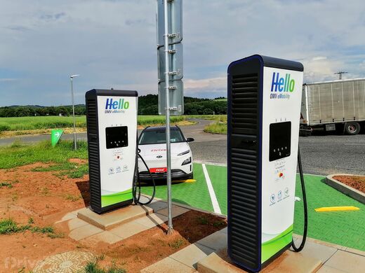PRE, Kolešov - silnice č.6 směr Karlovy Vary, čerpací stanice OMV