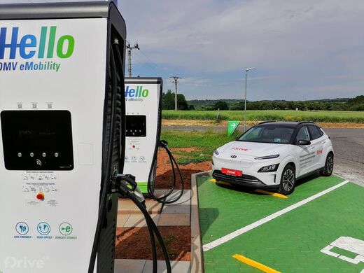 PRE, Kolešov - silnice č.6 směr Karlovy Vary, čerpací stanice OMV