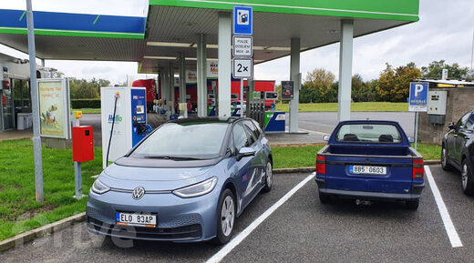 PRE, Lužice, čerpací stanice OMV