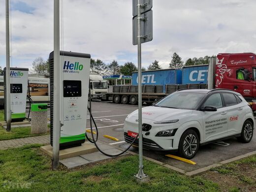 PRE, Moravská Třebová, Dvorní ul., čerpací stanice OMV
