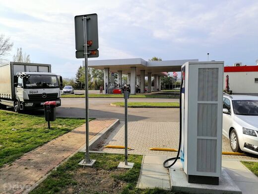 PRE, Nový Jičín, Suvorovova ul., čerpací stanice Benzina - ORLEN