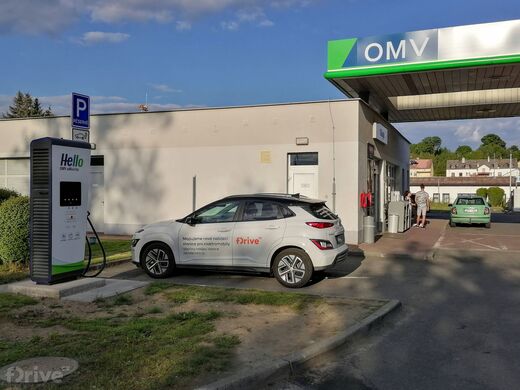 PRE, Nýrsko, ul. U Nádraží, čerpací stanice OMV