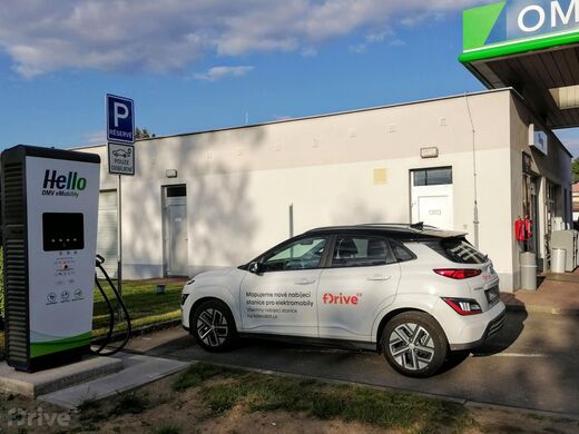 PRE, Nýrsko, ul. U Nádraží, čerpací stanice OMV
