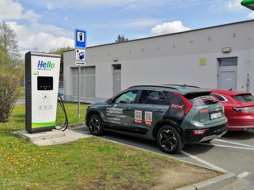PRE, Nýrsko, ul. U Nádraží, čerpací stanice OMV