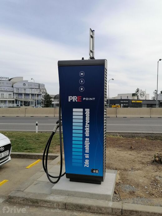 PRE, Olomouc, Brněnská ul., čerpací stanice OMV