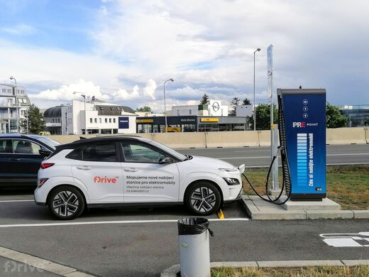PRE, Olomouc, Brněnská ul., čerpací stanice OMV