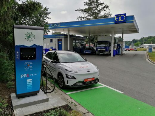 PRE, Pardubice - Černá za Bory, Průmyslová ul.,čerpací stanice EuroOil