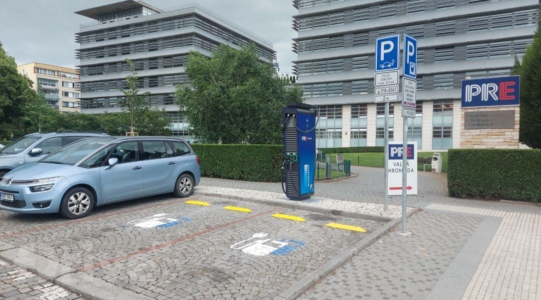 PRE, Praha 10 - Vršovice, ul. Na hroudě, centrála PRE