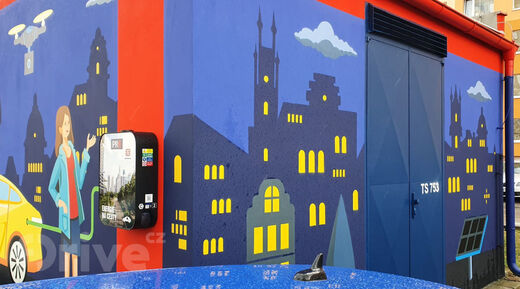 PRE, Praha 14 - Černý Most, ul. Generála Janouška, trafostanice TS 753